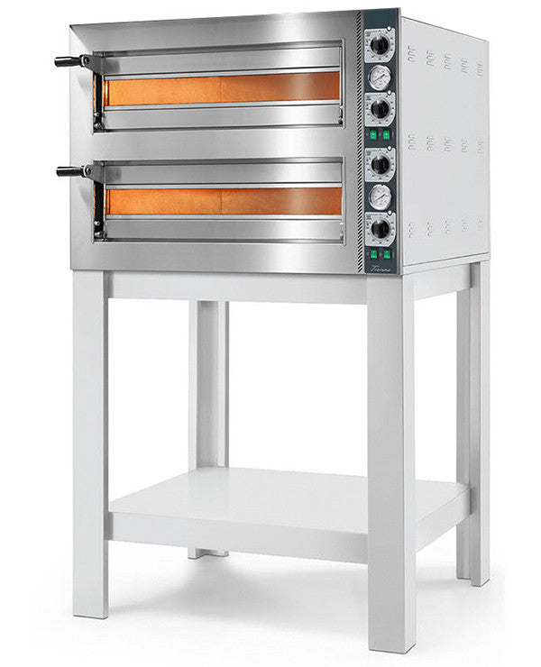 An example of a Compact Pro Double Deck Oven (With a Stand)